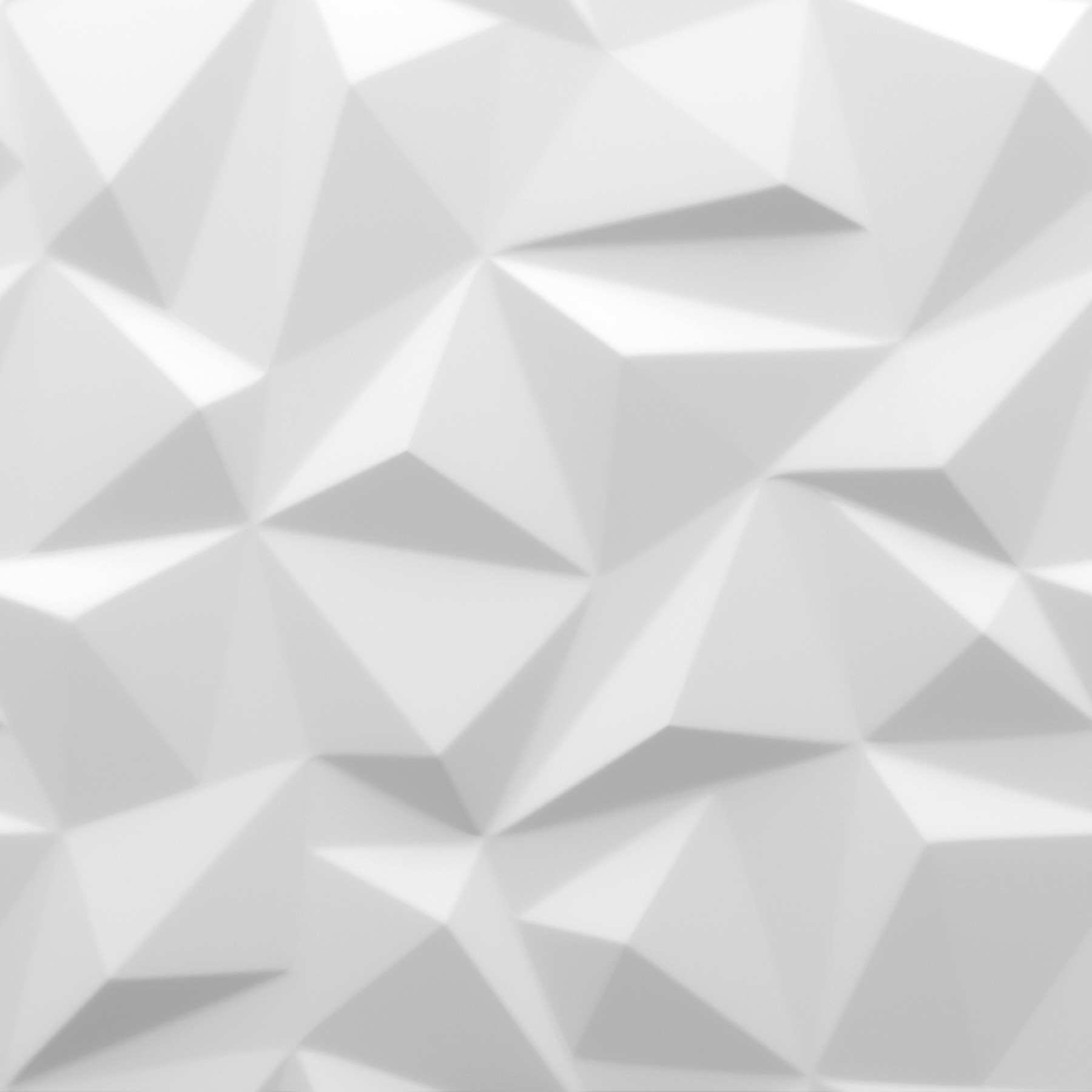 Плитка гіпсова 3D-панель BeautyWalls VERTEX 600×600 мм